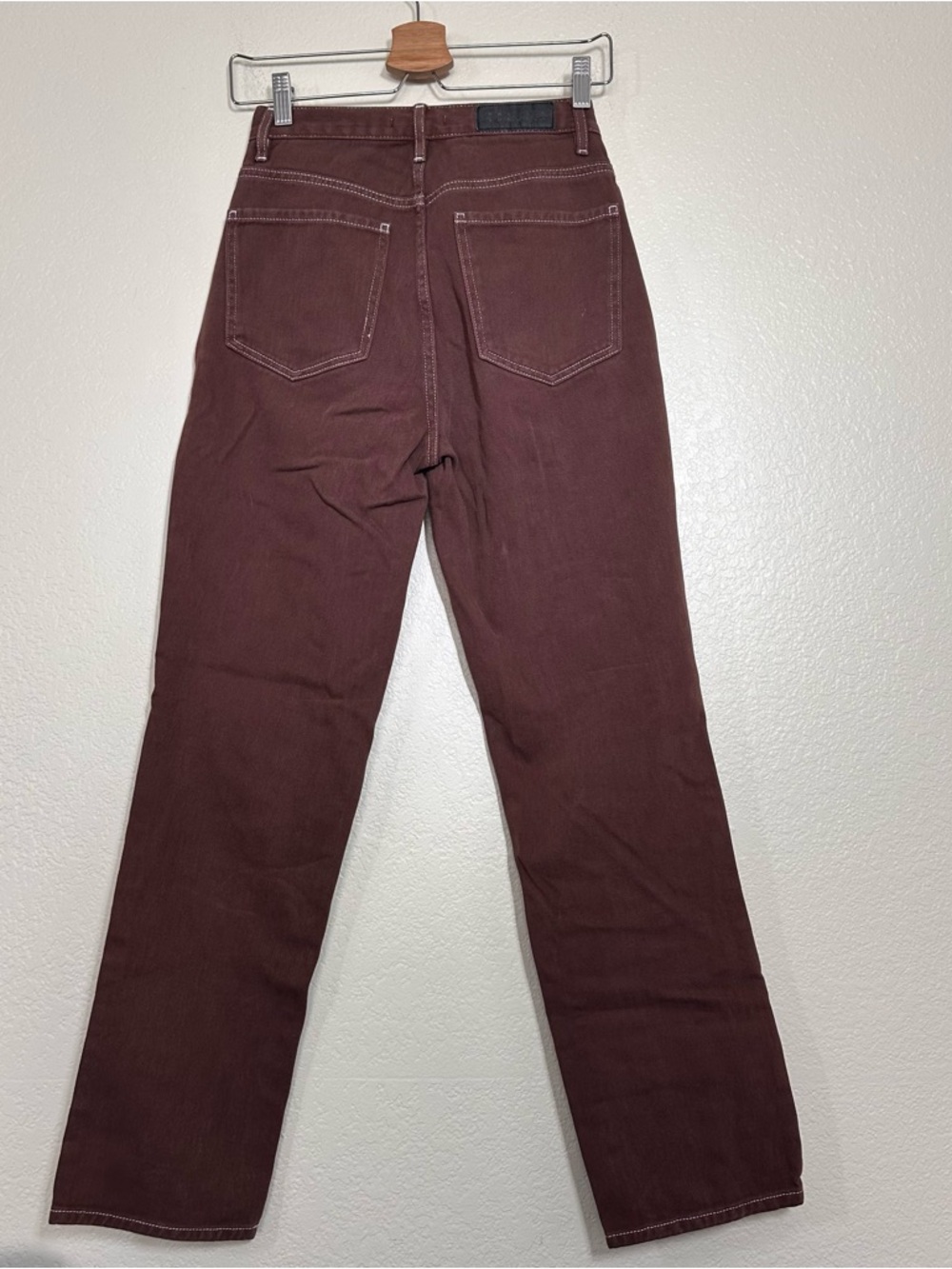 Pacsun Brown Dad Jeans Straight Leg Size 25 - Picture 9 of 9